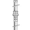CENTRIC PARTS BRAKE HOSE