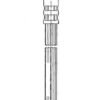 CENTRIC PARTS BRAKE HOSE