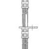 CENTRIC PARTS BRAKE HOSE