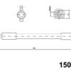 CENTRIC PARTS BRAKE HOSE