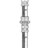 CENTRIC PARTS BRAKE HOSE
