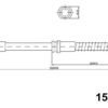 CENTRIC PARTS BRAKE HOSE