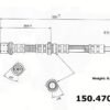 CENTRIC PARTS BRAKE HOSE
