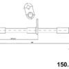 CENTRIC PARTS BRAKE HOSE