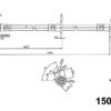 CENTRIC PARTS BRAKE HOSE