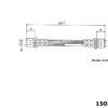 CENTRIC PARTS BRAKE HOSE