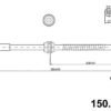 CENTRIC PARTS BRAKE HOSE