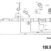 CENTRIC PARTS BRAKE HOSE