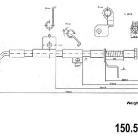 CENTRIC PARTS BRAKE HOSE