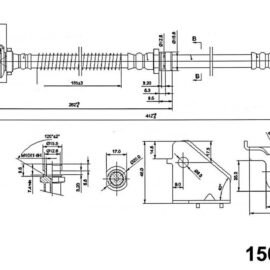 CENTRIC PARTS BRAKE HOSE