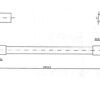 CENTRIC PARTS BRAKE HOSE