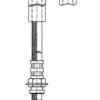 CENTRIC PARTS BRAKE HOSE