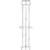 CENTRIC PARTS BRAKE HOSE