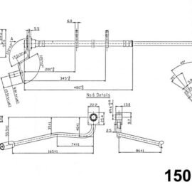 CENTRIC PARTS BRAKE HOSE