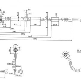 CENTRIC PARTS BRAKE HOSE